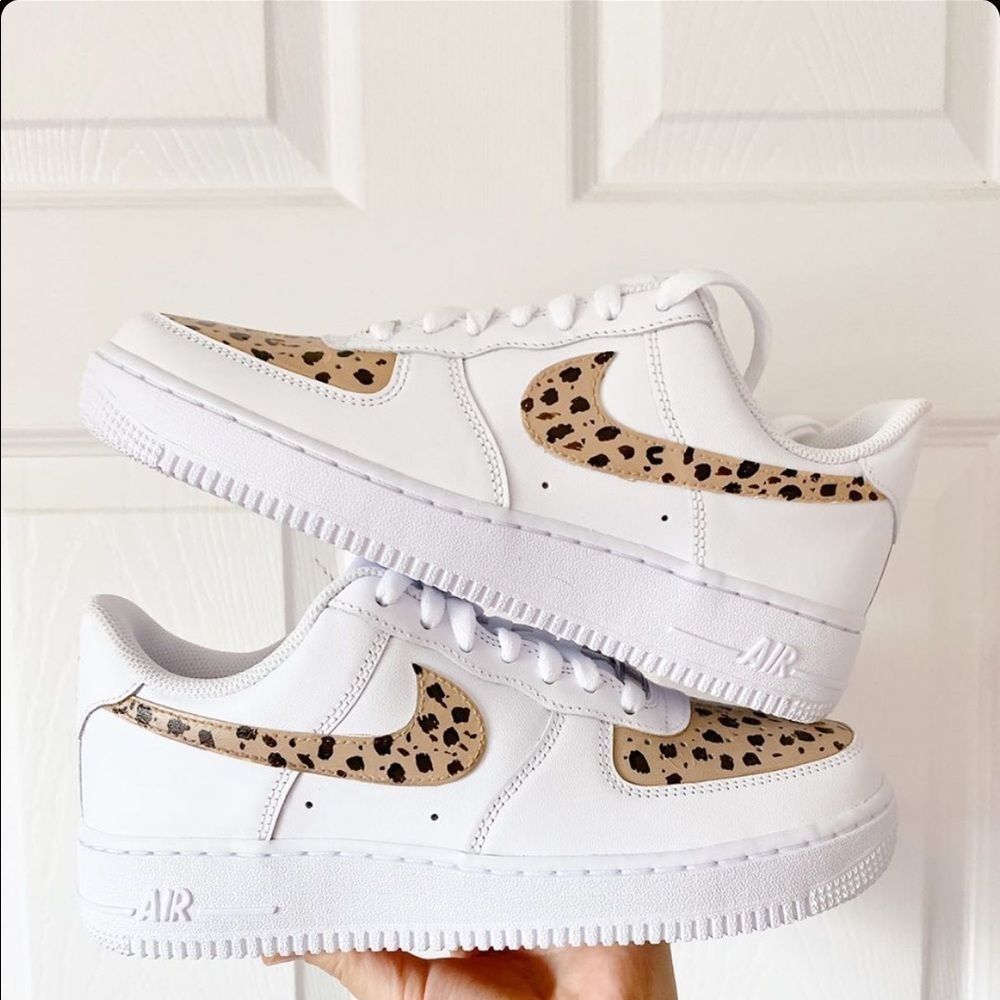 Custom leopard nike air force - Picture 2 of 2